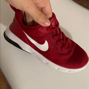 Red Nike size 10 toddlers